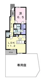 グランデュールII【1階】の間取り