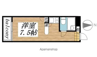 東京都世田谷区羽根木1【マンション】の間取り