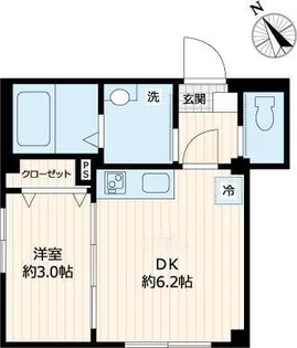 東京都豊島区駒込7【マンション】の間取り