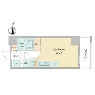 RIDGE堀田【4階】の間取り