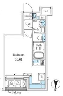 東京都江東区亀戸6【マンション】の間取り
