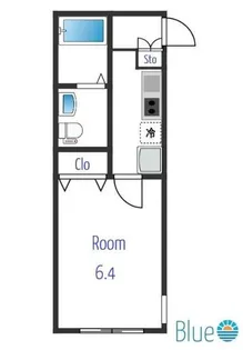 ハッピーヒルズ長後【2階】の間取り