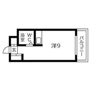ダイドーメゾン芦屋【2階】の間取り