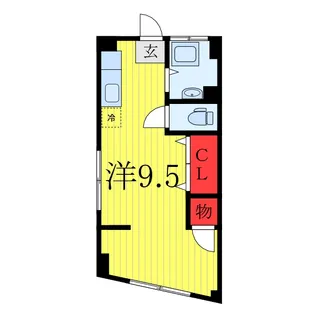 山惣マンション【3階】の間取り