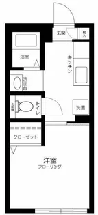 及川アパートメント【1階】の間取り