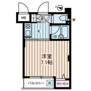 東京都杉並区高井戸東3【マンション】の間取り