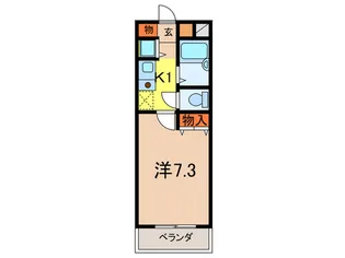 レインボ-ヒル【1階】の間取り