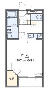 コスモスカイII【3階】の間取り