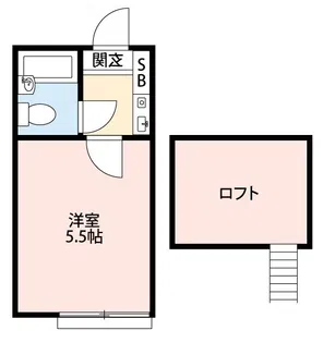 プラザ・ドゥ・ぺートンA棟【2階】の間取り