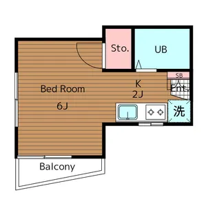 フローラルガーデン【1階】の間取り