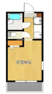 オーフラット【2階】の間取り