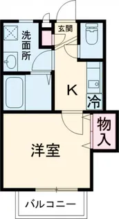 深沢ガーデンSouth【1階】の間取り