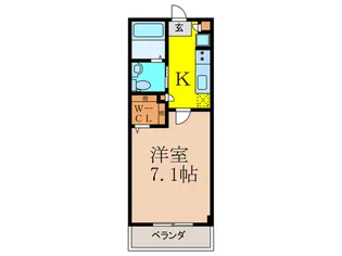 Ritz SQUARE ultima【3階】の間取り