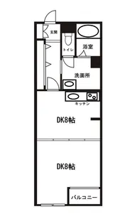 Manchester【3階】の間取り