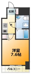 セレニテ高槻【5階】の間取り
