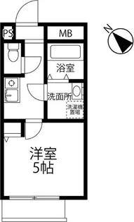 スカイウィング四つ木【1階】の間取り