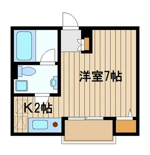 エストライフ東大泉【1階】の間取り
