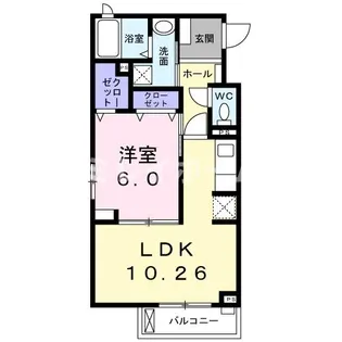 エスケーイリス【2階】の間取り