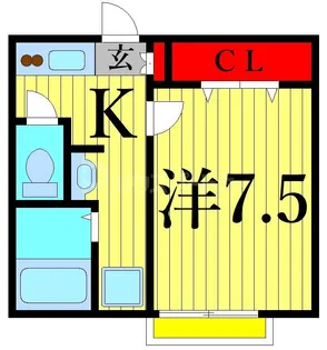 TMT弐番館【2階】の間取り