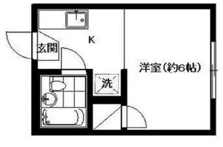 グリーンハウス池上【2階】の間取り