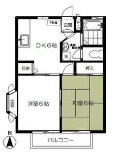 MAハイツ【2階】の間取り