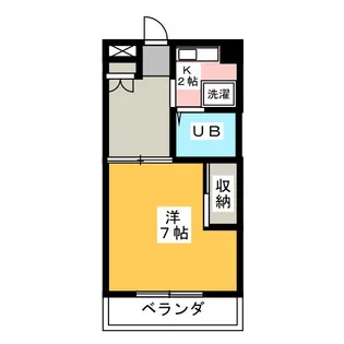 ヴァンベール本郷【1階】の間取り
