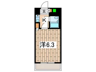 ホ-ユウコンフォルト大和中央【2階】の間取り