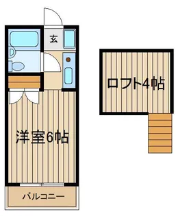 パール富士【2階】の間取り