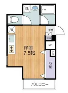 ジェルソミーナ【3階】の間取り