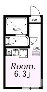 ユナイトSHOWAザ・シンボル【1階】の間取り