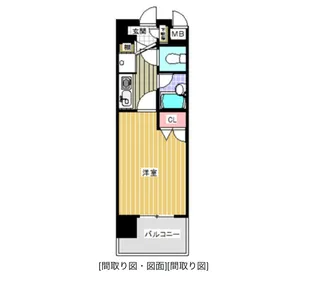 ライオンズプラザ博多駅南【2階】の間取り