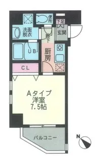 CIMA COPPI【5階】の間取り