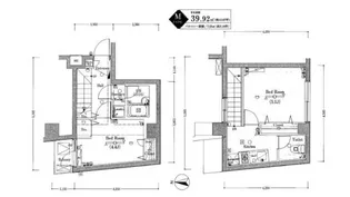 ブライズ新宿中井の間取り