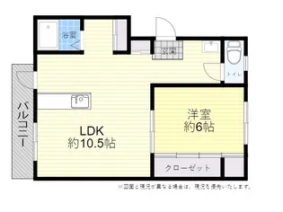 レジデンス加藤【1階】の間取り