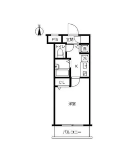 スカイコート都立家政EAST【1階】の間取り