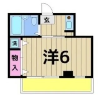 MKビル竹ノ塚【3階】の間取り