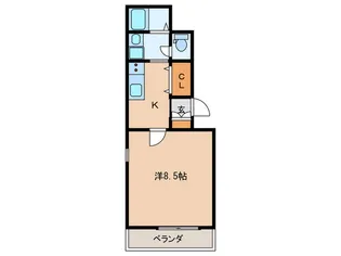 プリマベーラ名駅【2階】の間取り