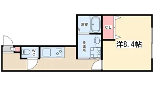 ヒルズ十三東【4階】の間取り
