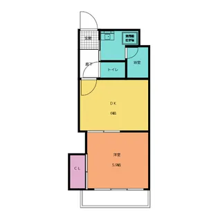 マスゼンビル【3階】の間取り