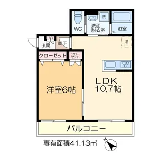 QUADRIFOGLIO(クワドリフォリオ)【1階】の間取り