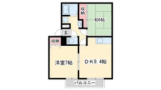 JAサンビレッジ大塚 B棟【1階】の間取り