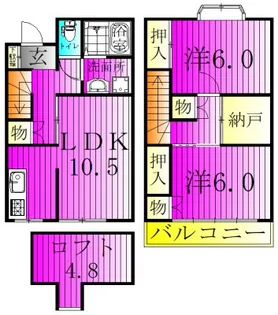 メープルタウン・イーストIIIの間取り