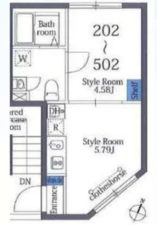 ラフィット白金【3階】の間取り