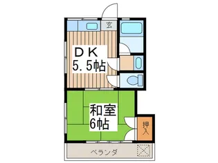 ハイムレスト【2階】の間取り