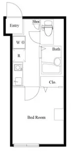 ヴィラスカイスリーパートII【1階】の間取り