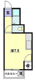 コンフォーティア泉【1階】の間取り