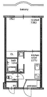 エスペランサ【3階】の間取り