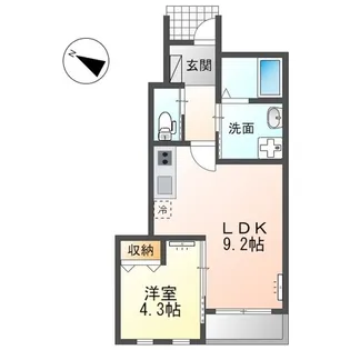 プレジール 柏の葉【2階】の間取り