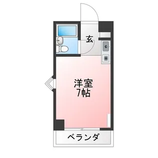 コートリーハウス横浜和田町【3階】の間取り