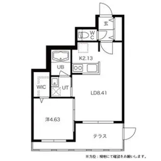 Andre cenage(アンドレ セナージュ)【1階】の間取り
